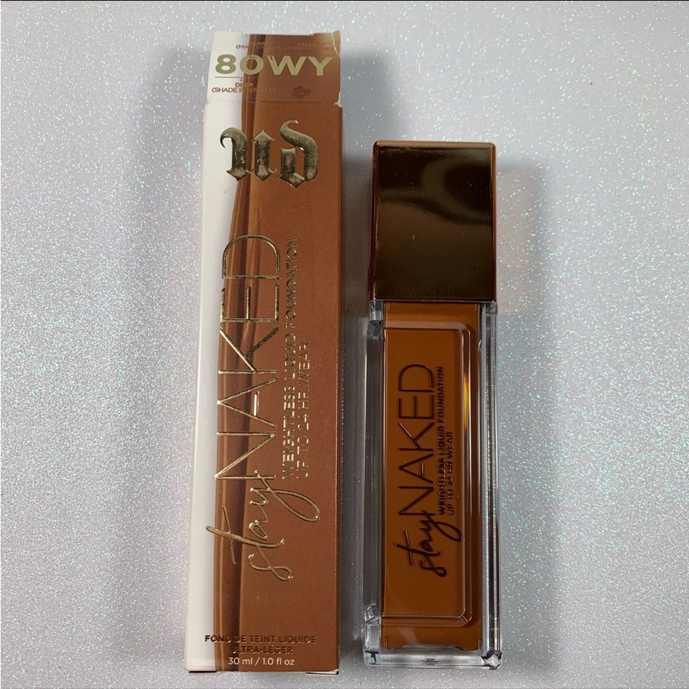 Urban Decay Stay Naked Foundation 80WY BNIB